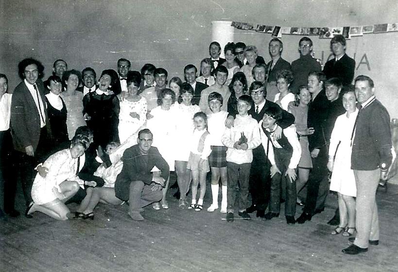 Butlins Ayr 1969 Redcoat party 1