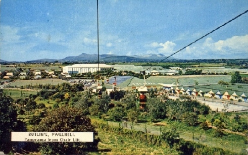 BUTLINS PWLLHELI CHAIRLIFT